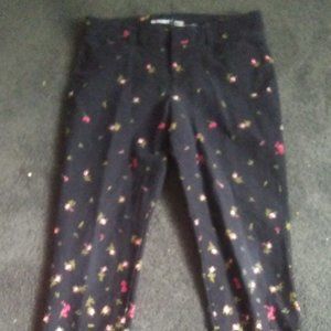 Flower desing pants
